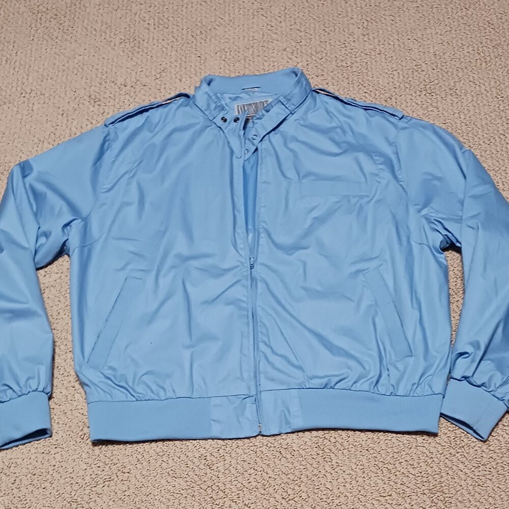 Knightbridge Menswear blue light weight zip up jacket XL